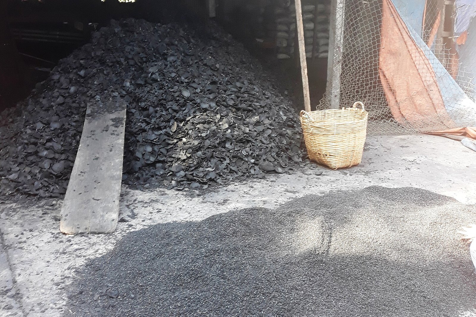 Hardwood Charcoal sourced in Nigeria for export