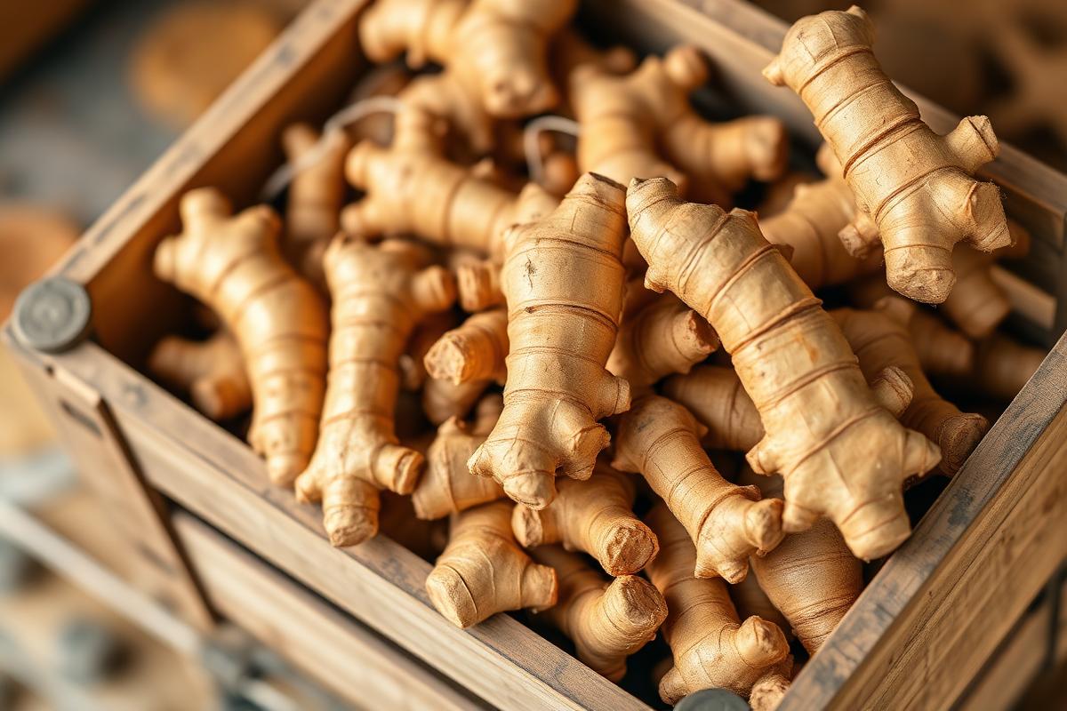 Ginger (Split & Whole) sourced in Nigeria for export